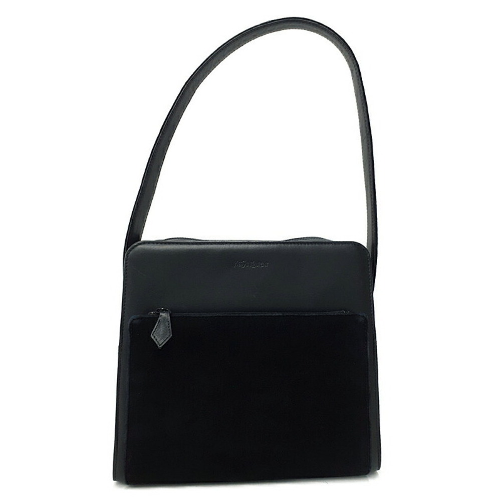Saint Laurent Yves Laurent Leather Shoulder Bag - Picture 1 of 9